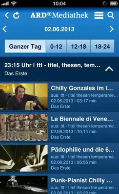 ARD Mediathek android App screenshot 9