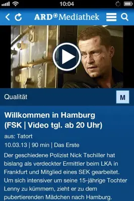 ARD Mediathek android App screenshot 12